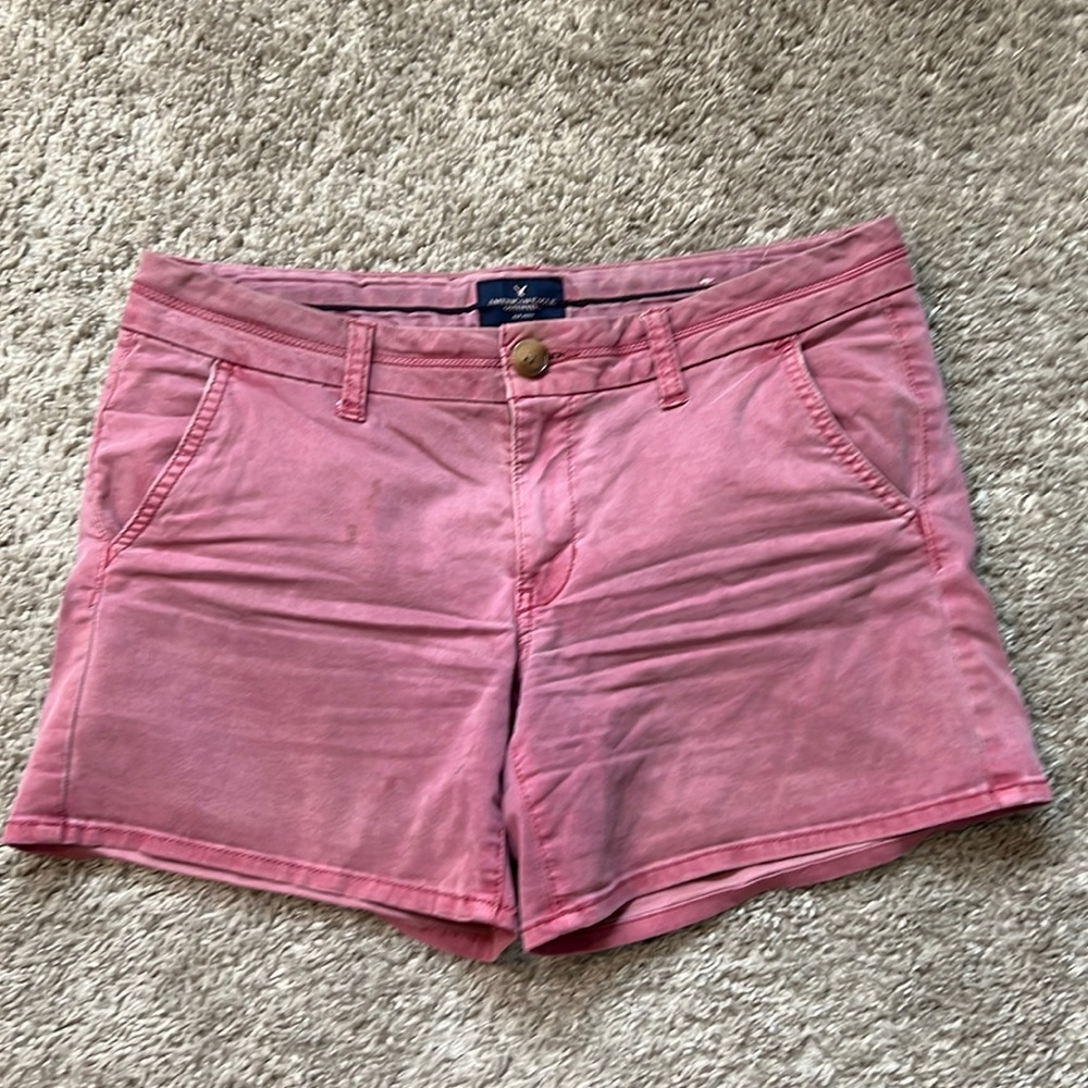 American eagle midi shorts